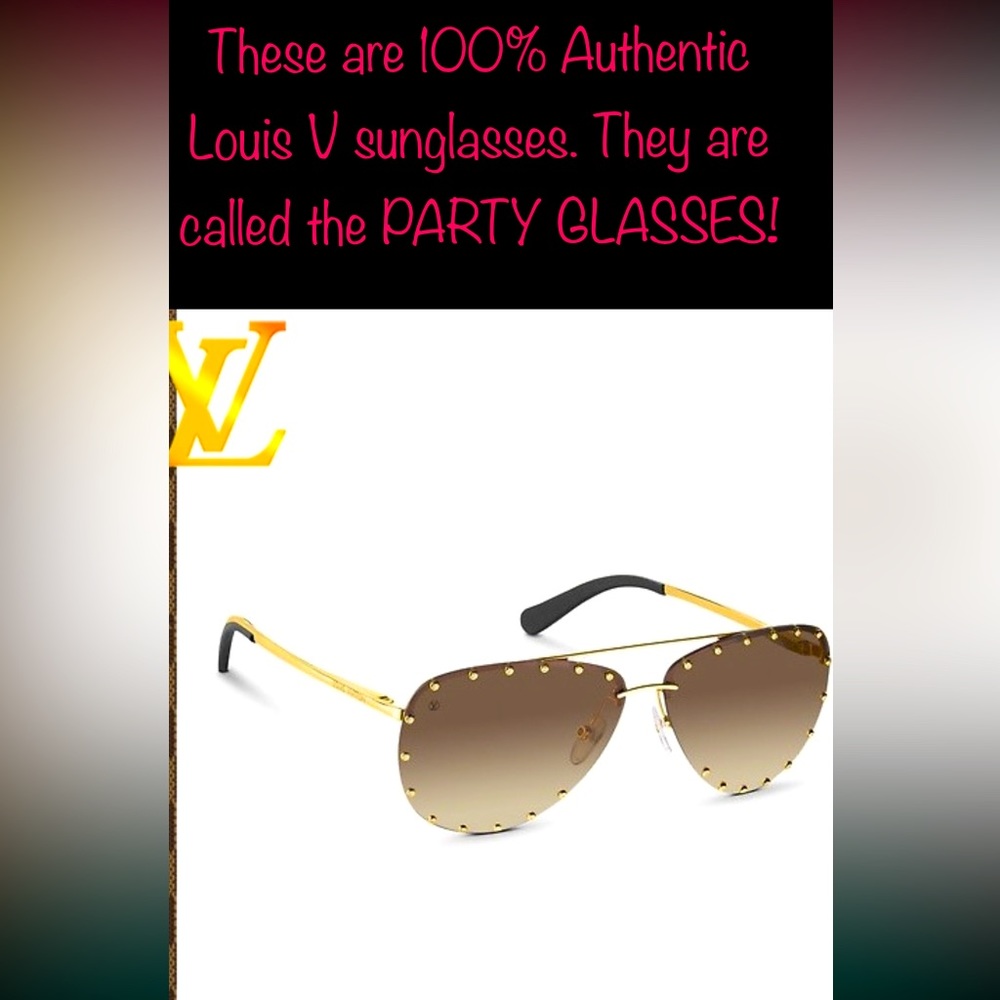 Louis Vuitton “PARTY AVIATOR” Sunglasses
